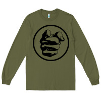 Army Green cool-grand-funk-railroad-pointing-finger-merch Long Sleeve Tee - linhVisuals