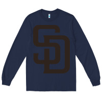 Navy sd Long Sleeve Tee - linhVisuals