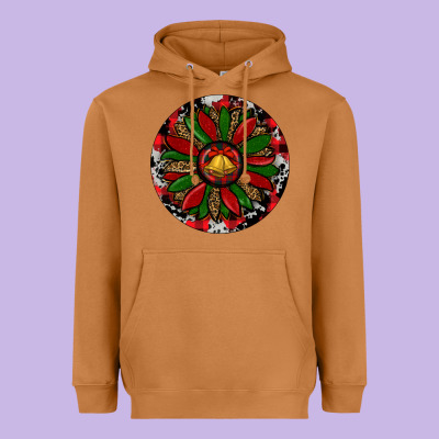 Sunflower Christmas Heavyweight Hoodie Designed By Ranaportraitstore