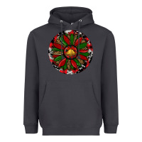 Smoke Sunflower Christmas Heavyweight Hoodie - RanaPortraitStore