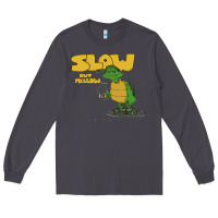 Smoke slow but mellow crazy Long Sleeve Tee - linhVisuals
