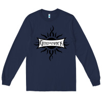 Navy #godsmack best funk Long Sleeve Tee - linhVisuals