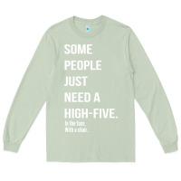 Matcha some people need a high five Long Sleeve Tee - linhVisuals
