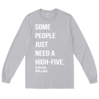Moon Dust some people need a high five Long Sleeve Tee - linhVisuals