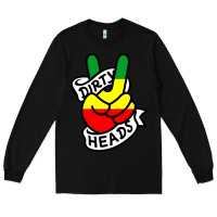 Black dirty heads best reggae Long Sleeve Tee - linhVisuals