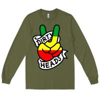 Army Green dirty heads best reggae Long Sleeve Tee - linhVisuals
