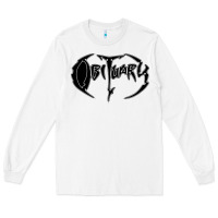White obituary best of metal Long Sleeve Tee - linhVisuals