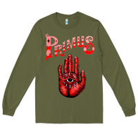 Army Green primus best of metal Long Sleeve Tee - linhVisuals