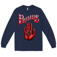 Navy primus best of metal Long Sleeve Tee - linhVisuals