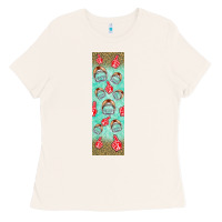 Bone american football with lightning bolt  pen wrap Ladies Tee - BundleAndBundleShop