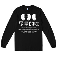 Spirited Away No Face Long Sleeve Tee | Teevron