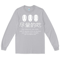 Moon Dust spirited away no face Long Sleeve Tee - linhVisuals