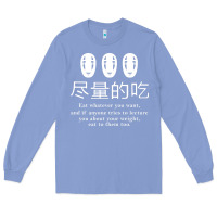 Colony Blue spirited away no face Long Sleeve Tee - linhVisuals