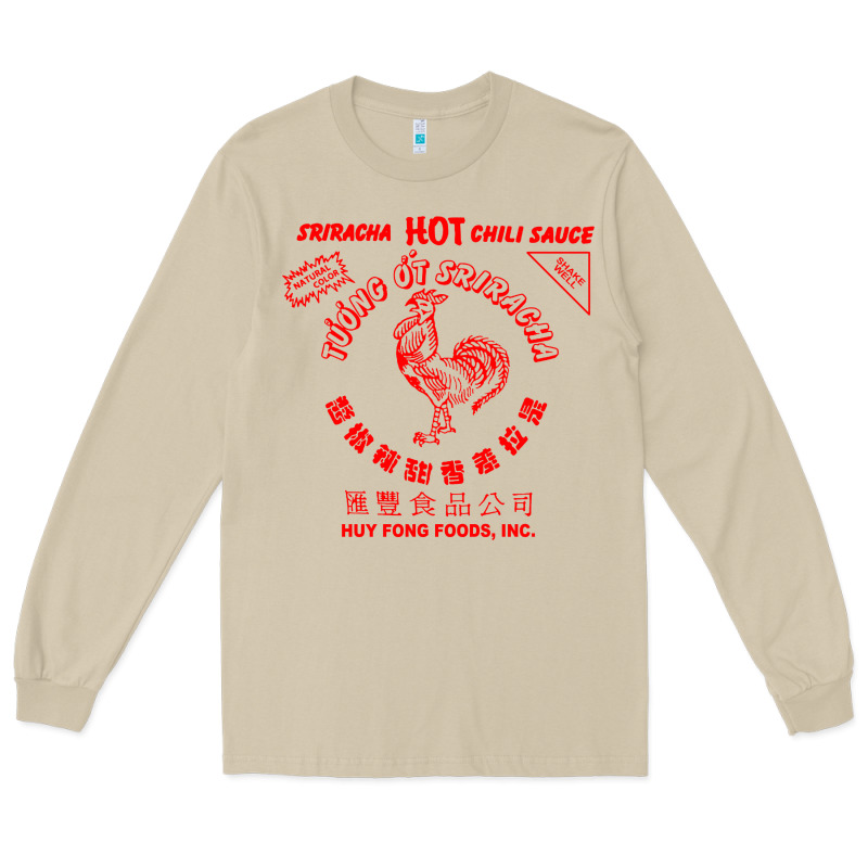 Sriracha Sauce Long Sleeve Tee by linhVisuals | Teevron