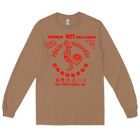 Toasted Coconut sriracha sauce Long Sleeve Tee - linhVisuals
