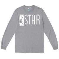 Heather Grey star laboratories Long Sleeve Tee - linhVisuals