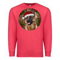 Cardinal German Shepherd Christmas Premium Sweatshirt - RanaPortraitStore