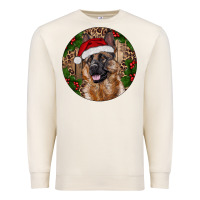 Sandshell German Shepherd Christmas Premium Sweatshirt - RanaPortraitStore