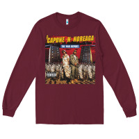 Burgundy Capone-N-Noreaga Long Sleeve Tee - linhVisuals