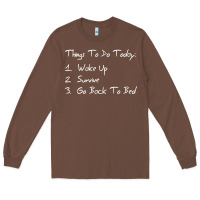 Chestnut things to do today Long Sleeve Tee - linhVisuals