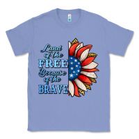 Colony Blue Patriotic Sunflower Classic Tee - Jasminsmagicworld
