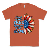 Copper Patriotic Sunflower Classic Tee - Jasminsmagicworld