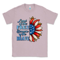 Lilac Patriotic Sunflower Classic Tee - Jasminsmagicworld