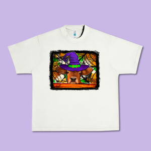 Halloween Heifer Urban Heavy Tee Designed By Jasminsmagicworld