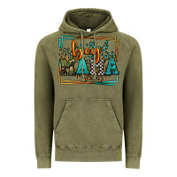 Vintage Olive leopard camo boy mama Mother's Day Vintage Hoodie - LillyAllenDesigns