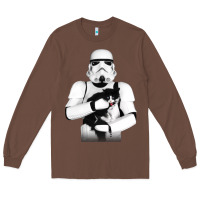 Chestnut stormtrooper cat Long Sleeve Tee - linhVisuals