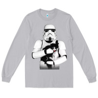 Moon Dust stormtrooper cat Long Sleeve Tee - linhVisuals