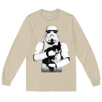 Mushroom stormtrooper cat Long Sleeve Tee - linhVisuals