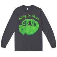 Smoke hang in there magical chameleon Long Sleeve Tee - linhVisuals