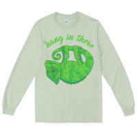 Matcha hang in there magical chameleon Long Sleeve Tee - linhVisuals