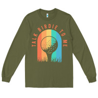 Army Green golf funny golf clothing for a golf player Long Sleeve Tee - linhVisuals