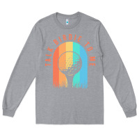 Heather Grey golf funny golf clothing for a golf player Long Sleeve Tee - linhVisuals