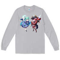 Moon Dust Houshou Marine and Uruha Rushia Long Sleeve Tee - linhVisuals