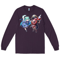 Plum Houshou Marine and Uruha Rushia Long Sleeve Tee - linhVisuals