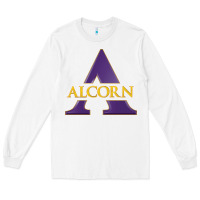 White alcorn state athletics Long Sleeve Tee - linhVisuals