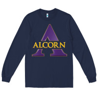 Navy alcorn state athletics Long Sleeve Tee - linhVisuals