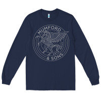 Navy #mumford and #sons #pegasus Long Sleeve Tee - linhVisuals