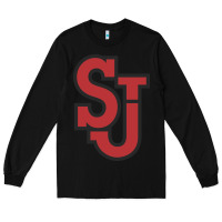 Black st. john's red storm Long Sleeve Tee - linhVisuals