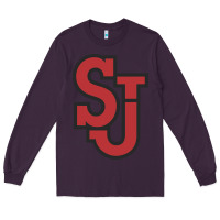Plum st. john's red storm Long Sleeve Tee - linhVisuals