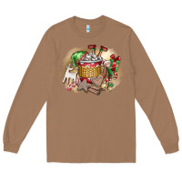 Toasted Coconut Christmas Elf Long Sleeve Tee - CowhideDigitalArt