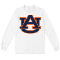 White auburn tigers Long Sleeve Tee - linhVisuals