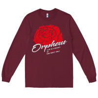 Burgundy hadestown Long Sleeve Tee - linhVisuals