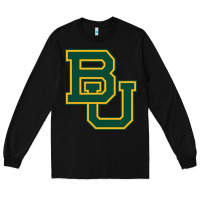 Black baylor athletics Long Sleeve Tee - linhVisuals