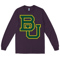 Plum baylor athletics Long Sleeve Tee - linhVisuals