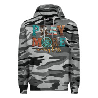 Slate Camo pray more worry less Premium Hoodie - Artiststas