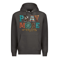 Smoke pray more worry less Premium Hoodie - Artiststas